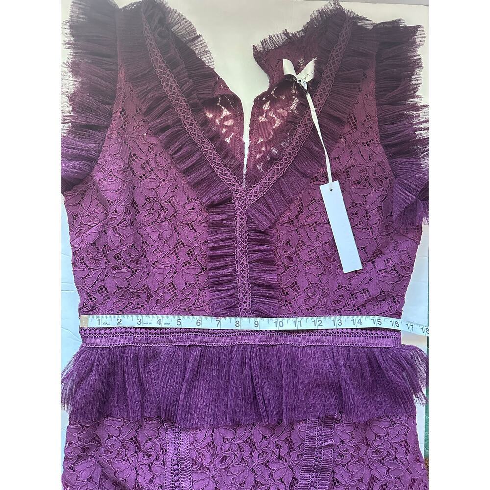 NWT Adelyn Rae Devon Lace Mini Dress - XL - Picture 9 of 10